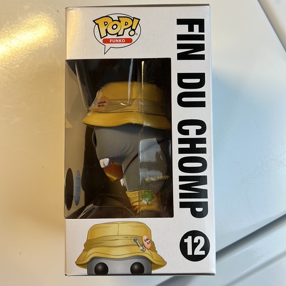 Funko Pop! Fin Du Chomp 12 Funko Shop Exclusive Protector Funko 20th Anniversary - Picture 2 of 8